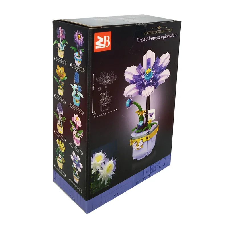 لگو گل اپی‌فیلوم پهن‌برگ 33027 Juicy Terrazza Flower