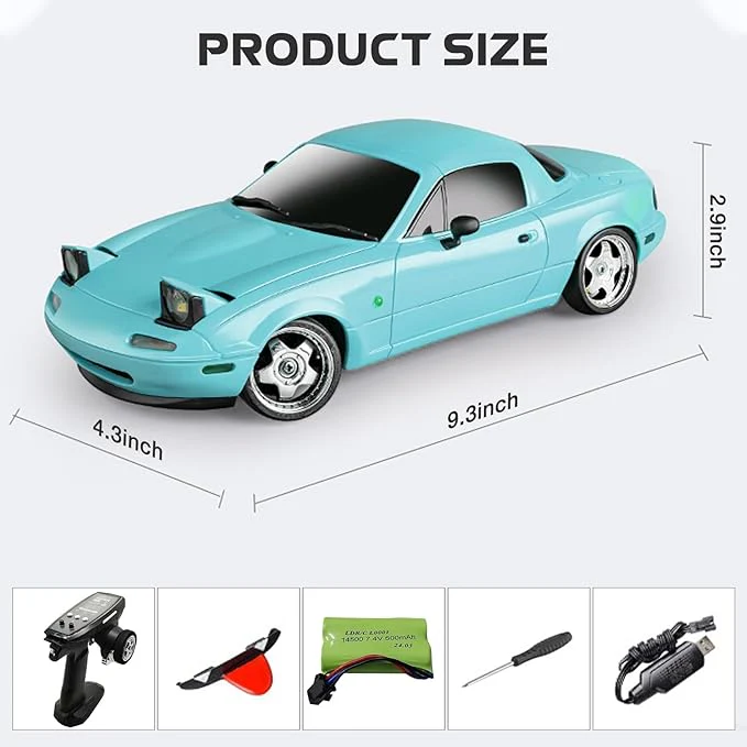 ماشین کنترلی دریفت LDRC 1804 mazda 1:18
