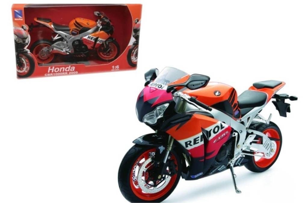 ماکت موتور هوندا رپسول نیو ری سایز بزرگ 1/6  New Ray honda repsol cbr 1000RR