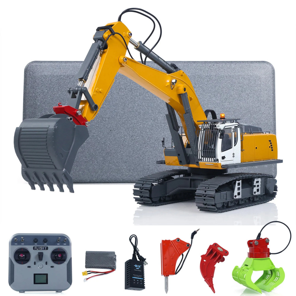 بیل مکانیکی کنترلی 4 کاره فلزی huina kabolite k5901