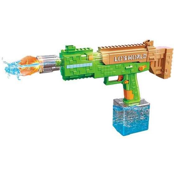 تفنگ آبپاش نوری طرح ماینکرافت Water Gun  SQ010B