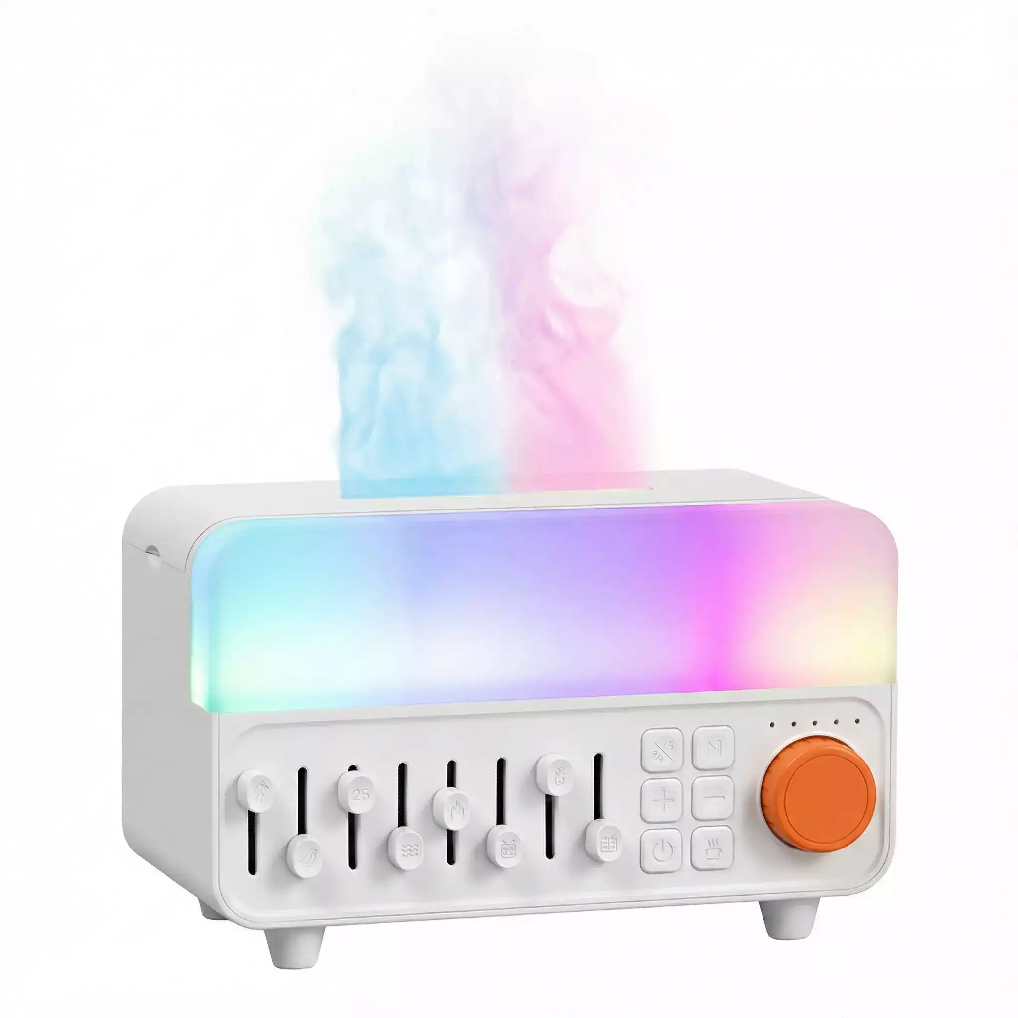 دستگاه بخور سرد همراه با اسپیکر و نویز صدای طبیعت Aroma diffuser A14