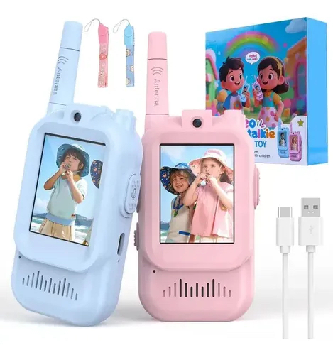 واکی تاکی تصویری اسباب بازی کودک video walkie talkie 666-1