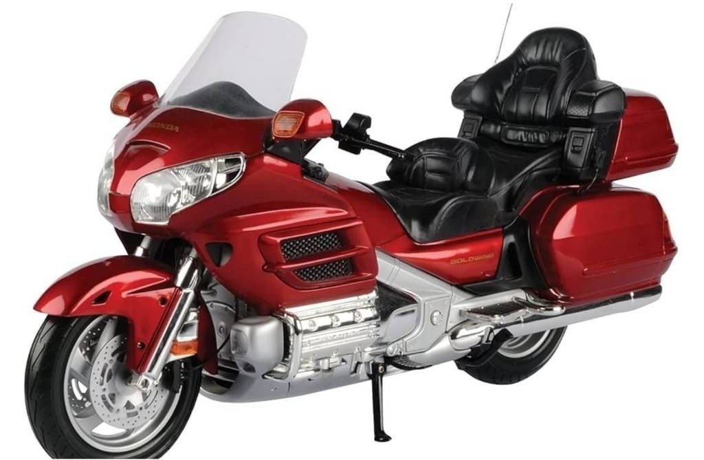 ماکت موتور هوندا گلدوینگ برند موتور مکس سایز 1/6 motormax honda gold wing