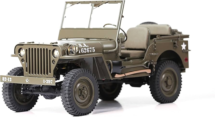 ماشین کنترلی صخره نورد جیپ ویلیز Willys Jeep FMS Mb Scaler 1941 1:6