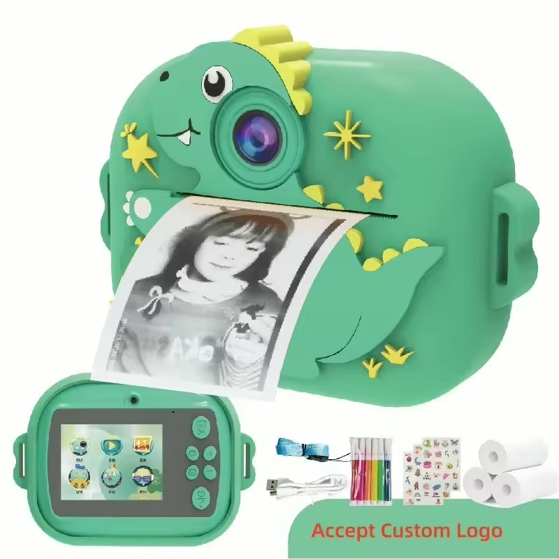 دوربین چاپ فوری کودک سیاه و سفید print camera x5d