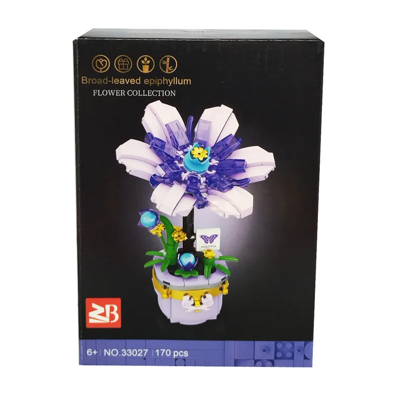 لگو گل اپی‌فیلوم پهن‌برگ 33027 Juicy Terrazza Flower