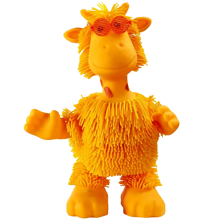 عروسک زرافه موزیکال رقاص ۳۵ سانتی مدل دیسکو | Jiggly Pets Gigi Giraffe